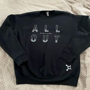 Orangetheory all out city sweatshirt (Portland)